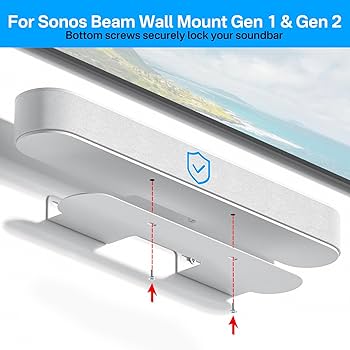 Amazon.com: notiela Soundbar Mount for Sonos Beam Wall Mount